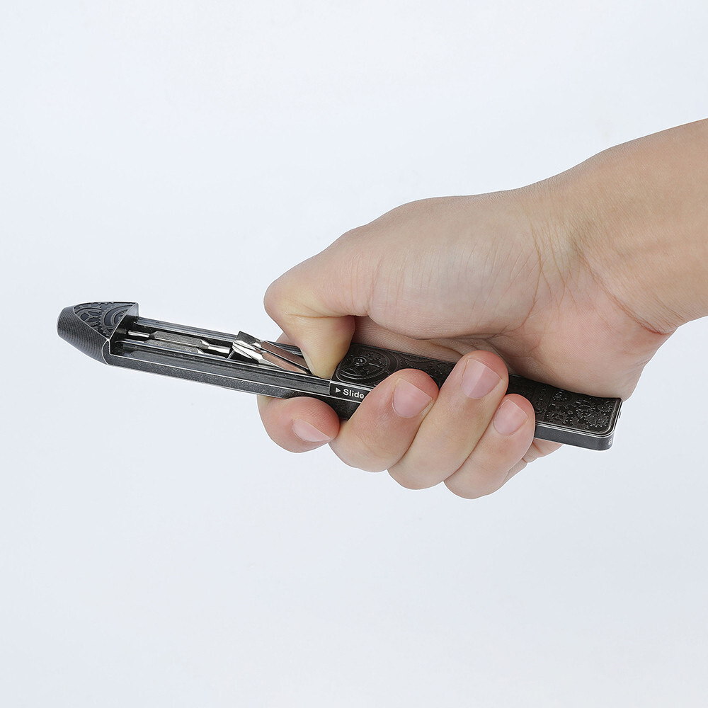 Olight Otacle D2 Ti Gears Multi-Bit Driver w/Fidget Slider & Gear Etching Limite