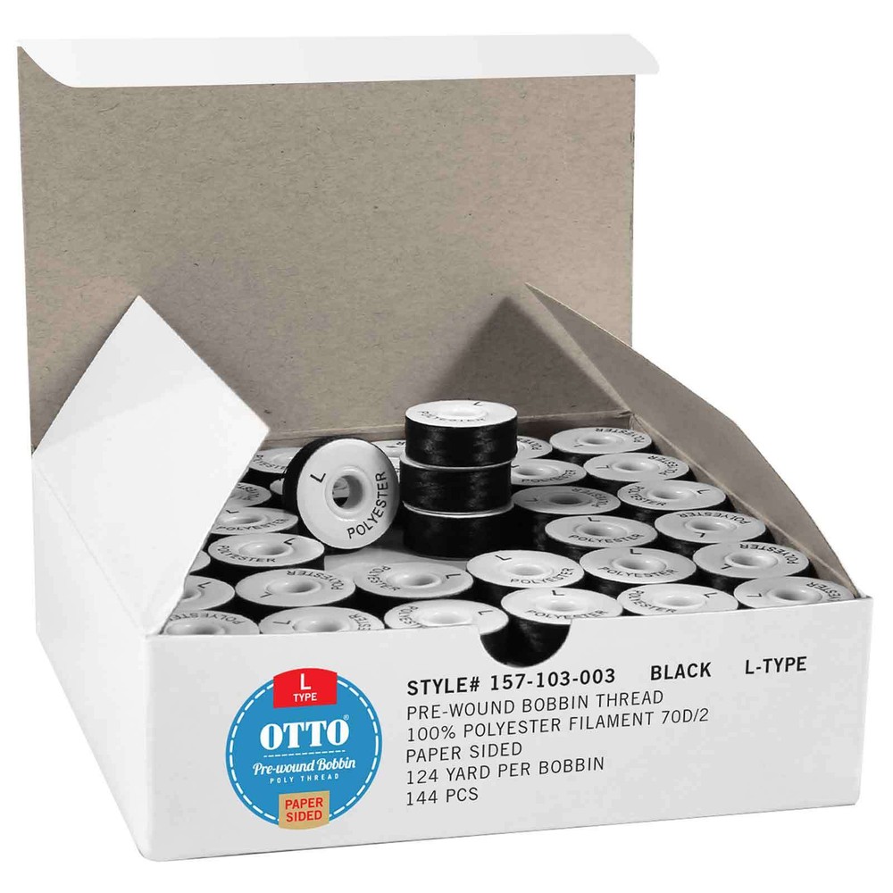 157-103 OTTO Embroidery Pre-Wound Bobbin Thread