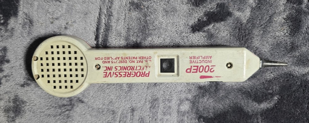 Progressive Electronics Inc. 200EP Inductive Amplifier Tested Working