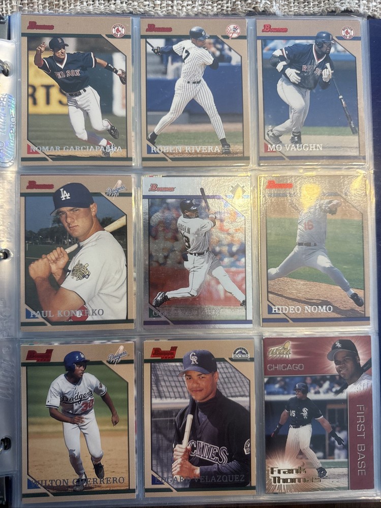 1990s Baseball Card Binders