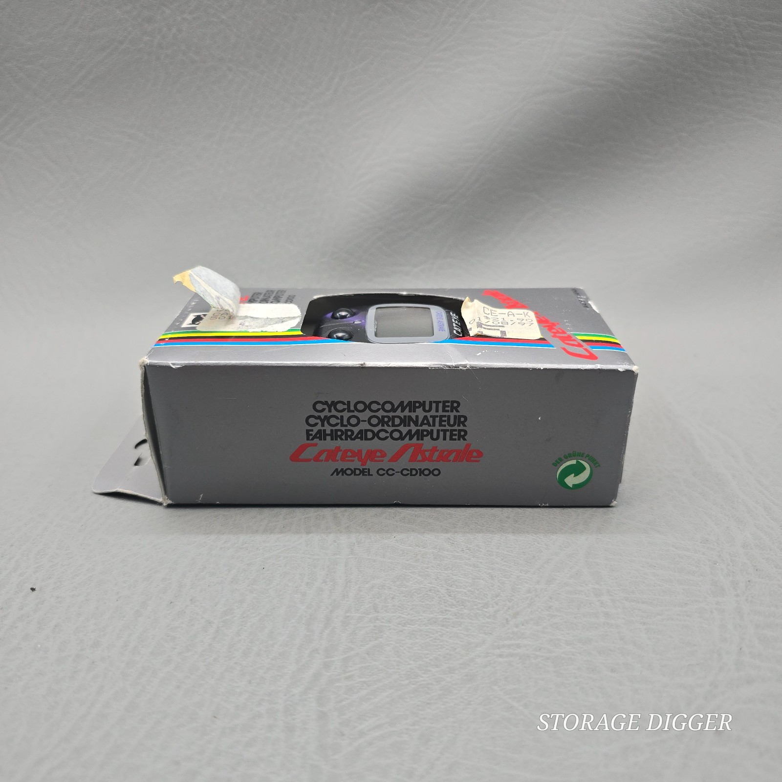 Vintage 1990's New Cat Eye Astrale Model CC-CD100 Cyclocomputer, Made in Japan