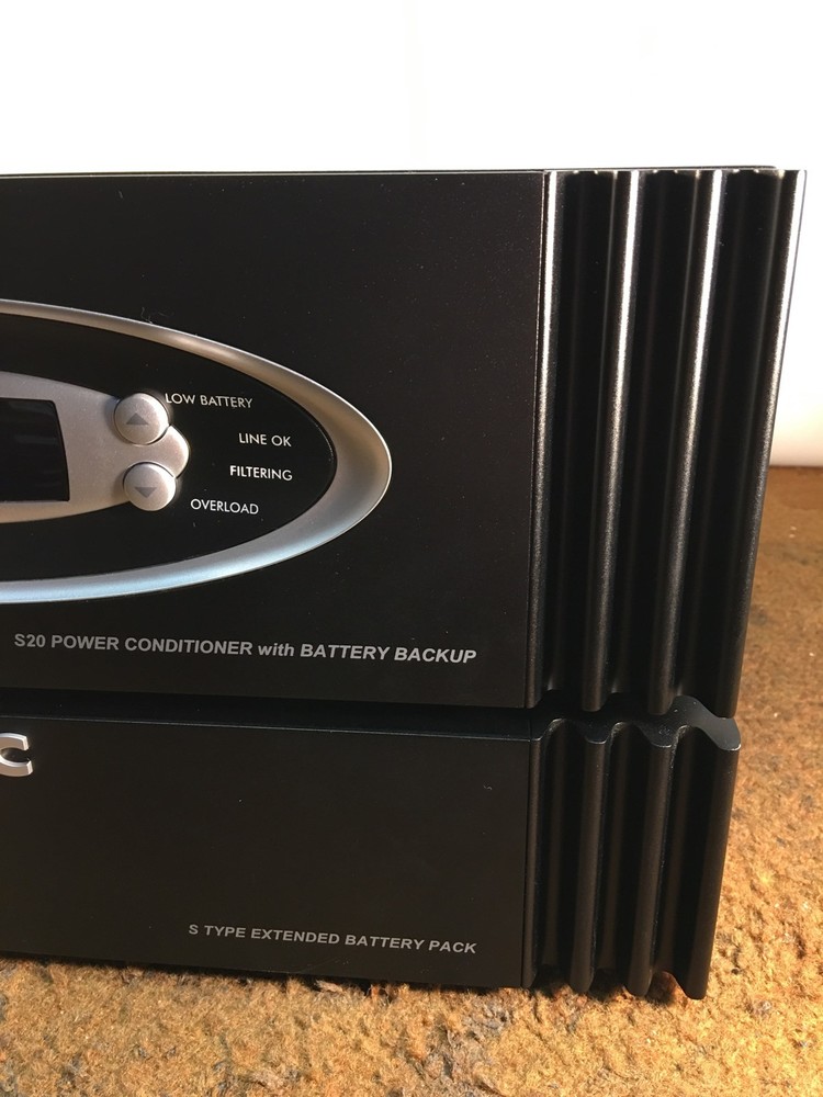 APC S20BLK AC Power Conditioner & Battery Backup, 2-Piece System Network Manage