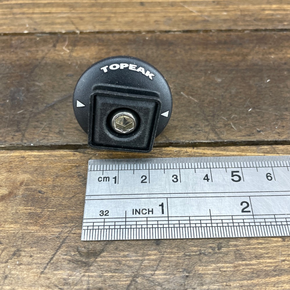 Topeak Integrated Device Mount Headset Top Cap Square Bolt 1 1/8 Threadless