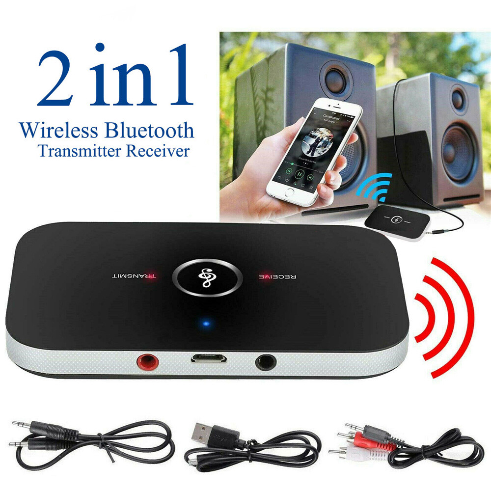 2in1 Bluetooth Transmitter + Receiver Wireless A2DP Home TV Stereo Audio Adapter