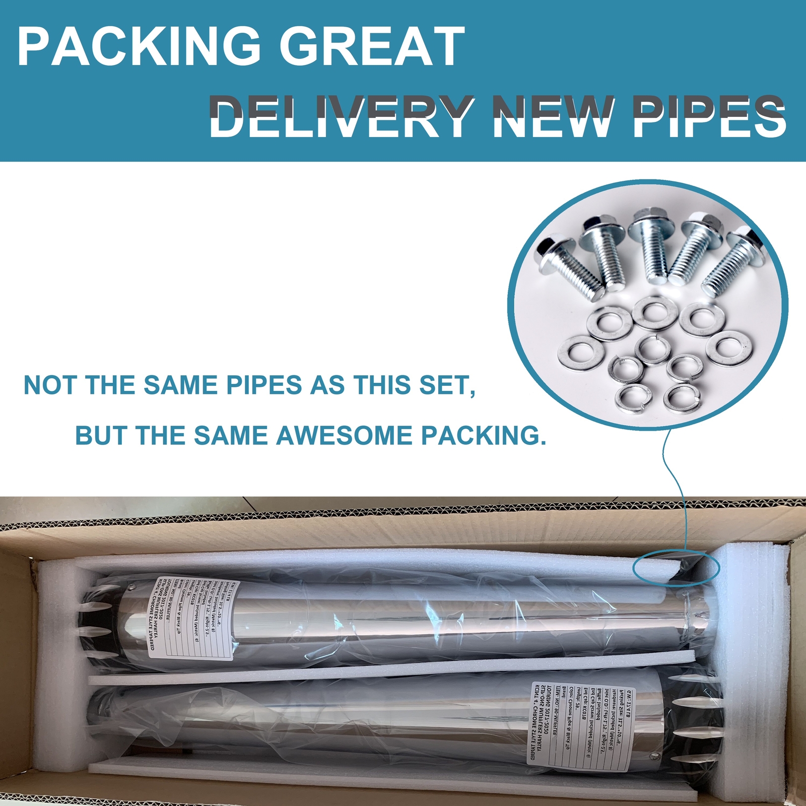 SHARKROAD 4.4"Slip On Mufflers for Harley Touring 95-16 Models Deep Nice Sound