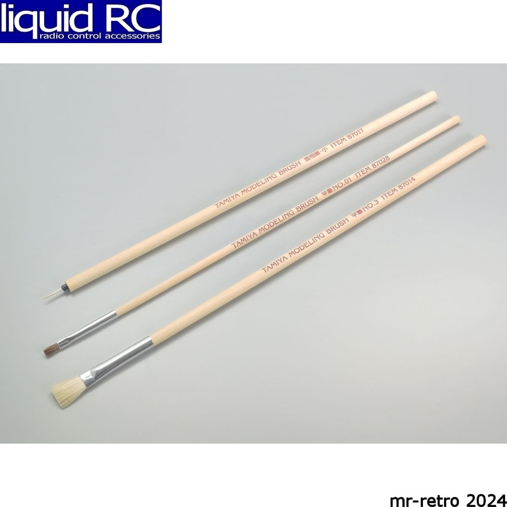 Tamiya USA TAM87066 Modeling Brush Basic Set