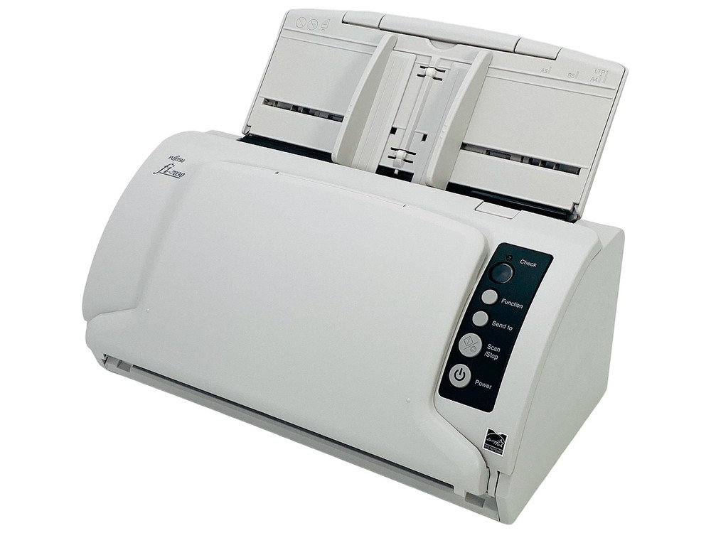 ✅Fujitsu Fi-7030 Color Duplex Pass-Through Document Scanner w/Adapter Grade A!⚡️