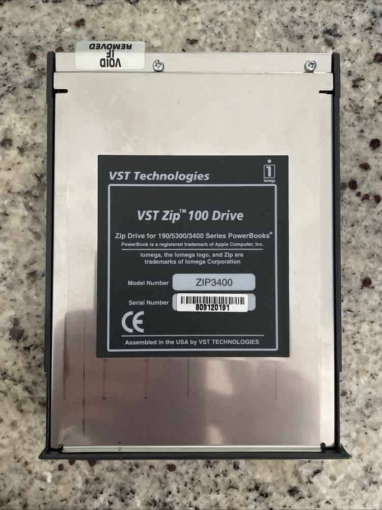 ZST Zip 100 Drive, Model ZIP3400, VST Technologies