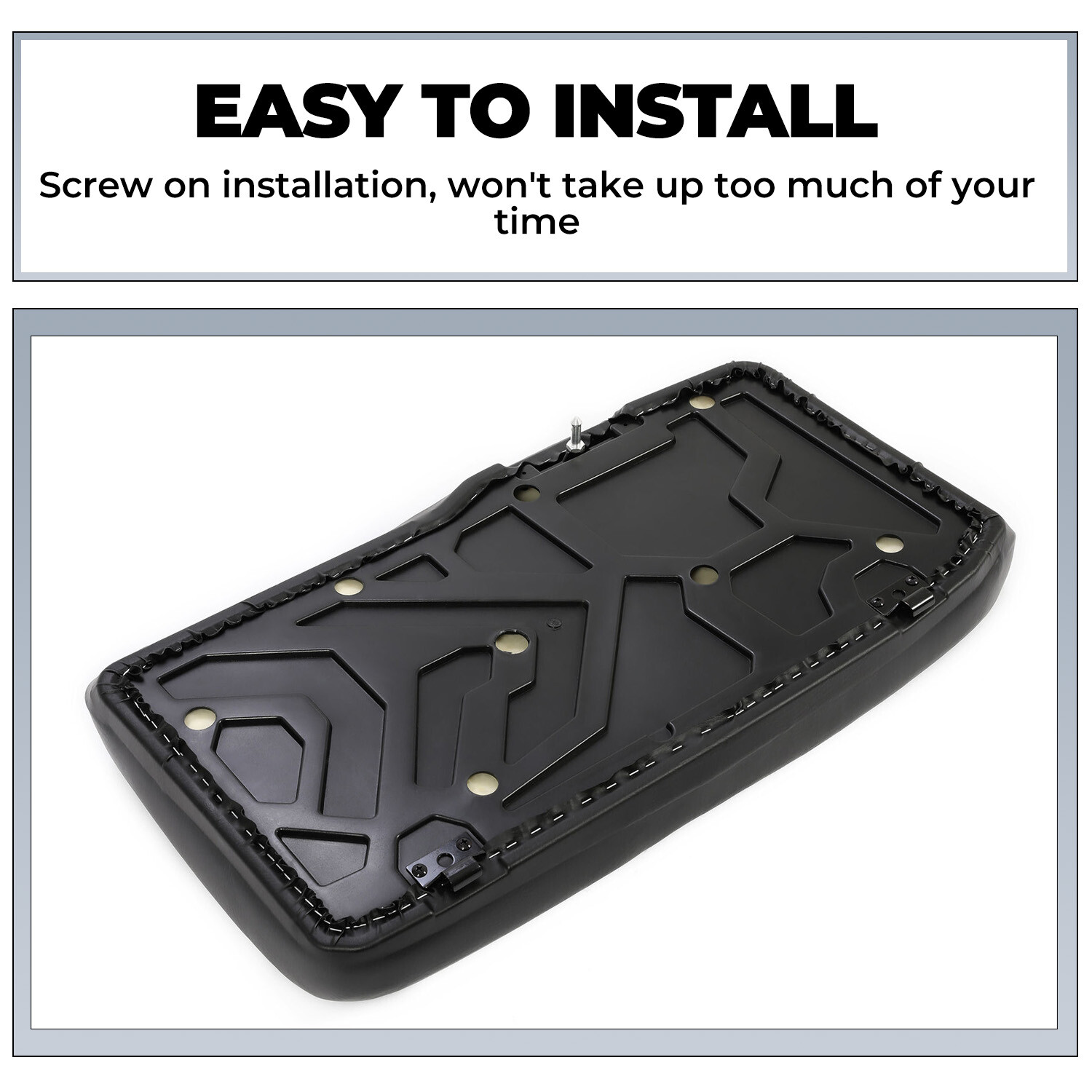 Pair LH+RH Side Seat Bottom for Polaris RANGER 900 XP 1000 XP 570 XP CREW