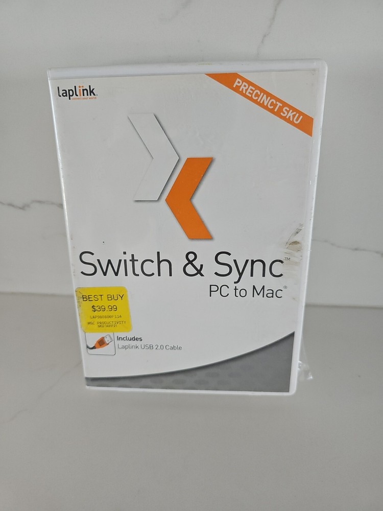 Laplink Software SWITCH & SYNC for PC to Mac