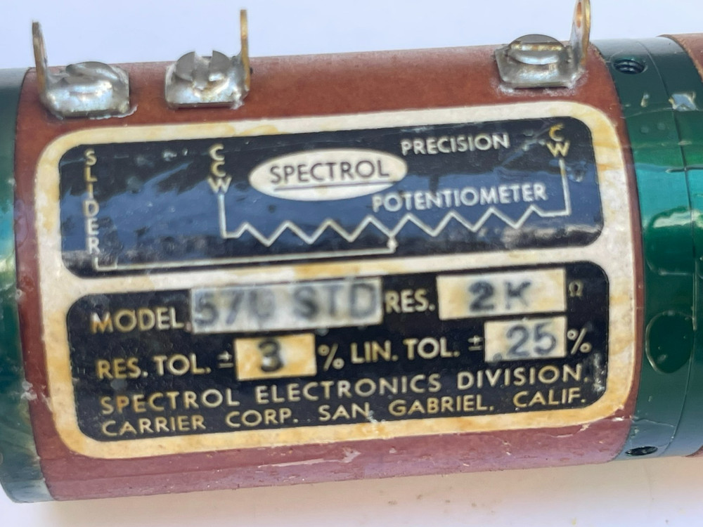 Spectrol Precision Potentiometer 2K / 100K