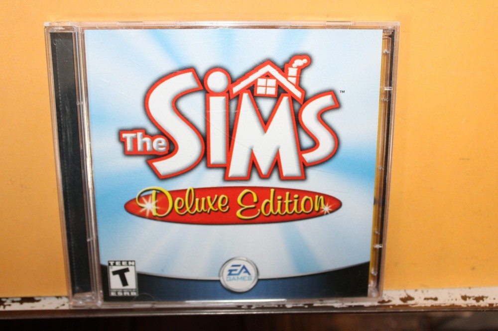 2002 The Sims Deluxe Edition PC-CD EA Games