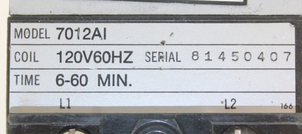Agastat 7012AI Timing Relay