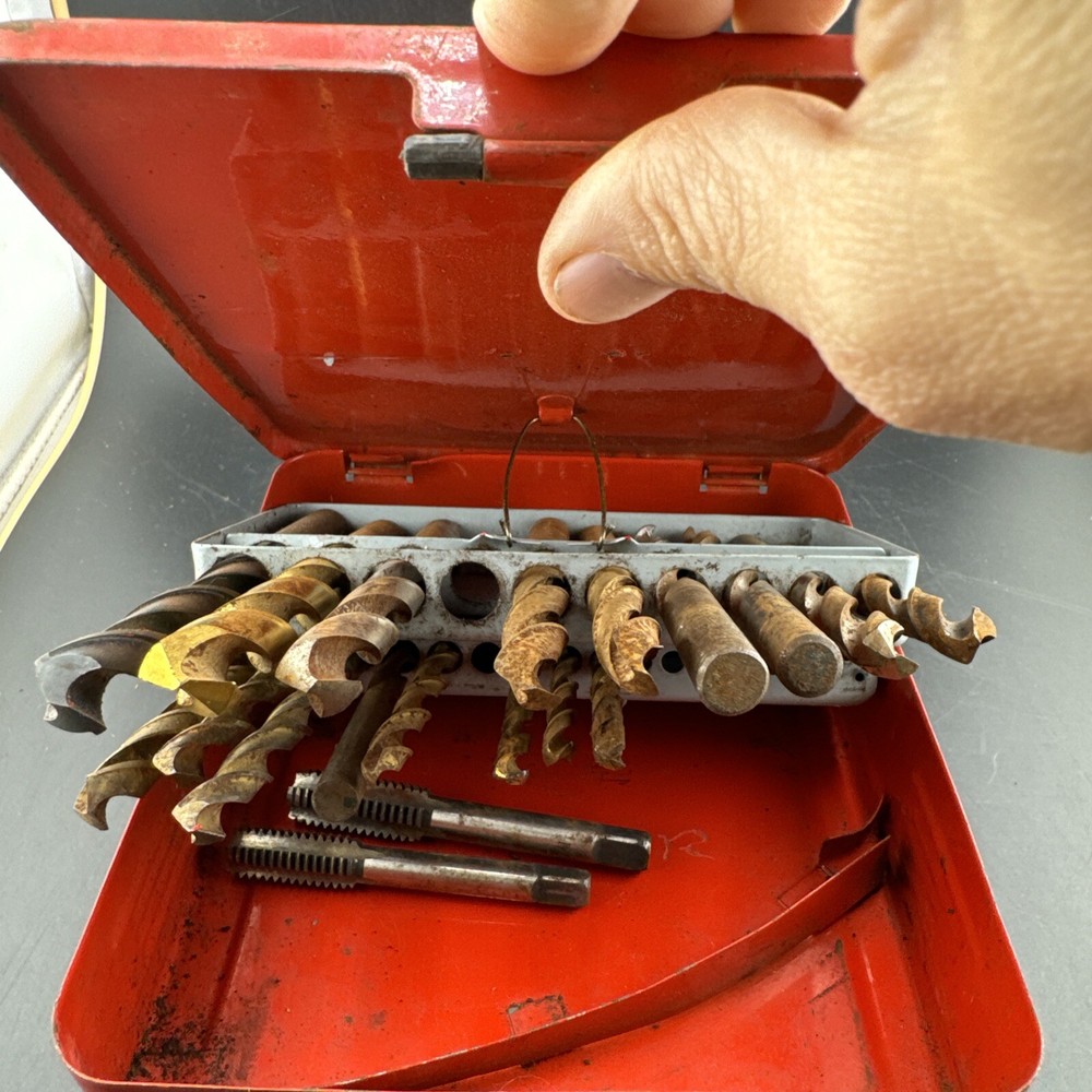 Vintage Drill Bit Set 📦