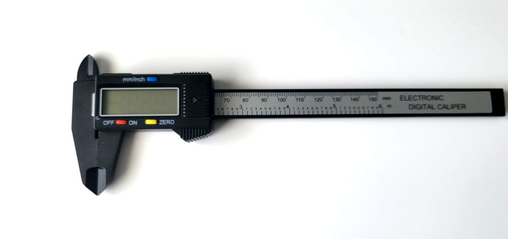 Digital Caliper 6" measuring tool ;Electronic micrometer caliper with large Lcd
