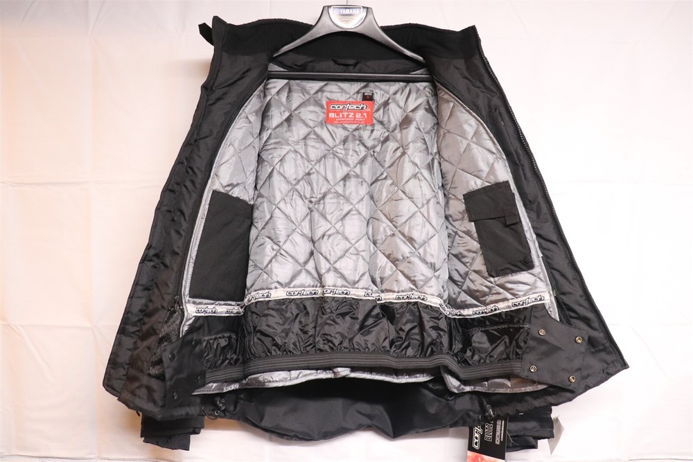 Cortech Blitz 2.1 Winter Snowmobile Jacket Black 8927-1405-04 (Size SM)