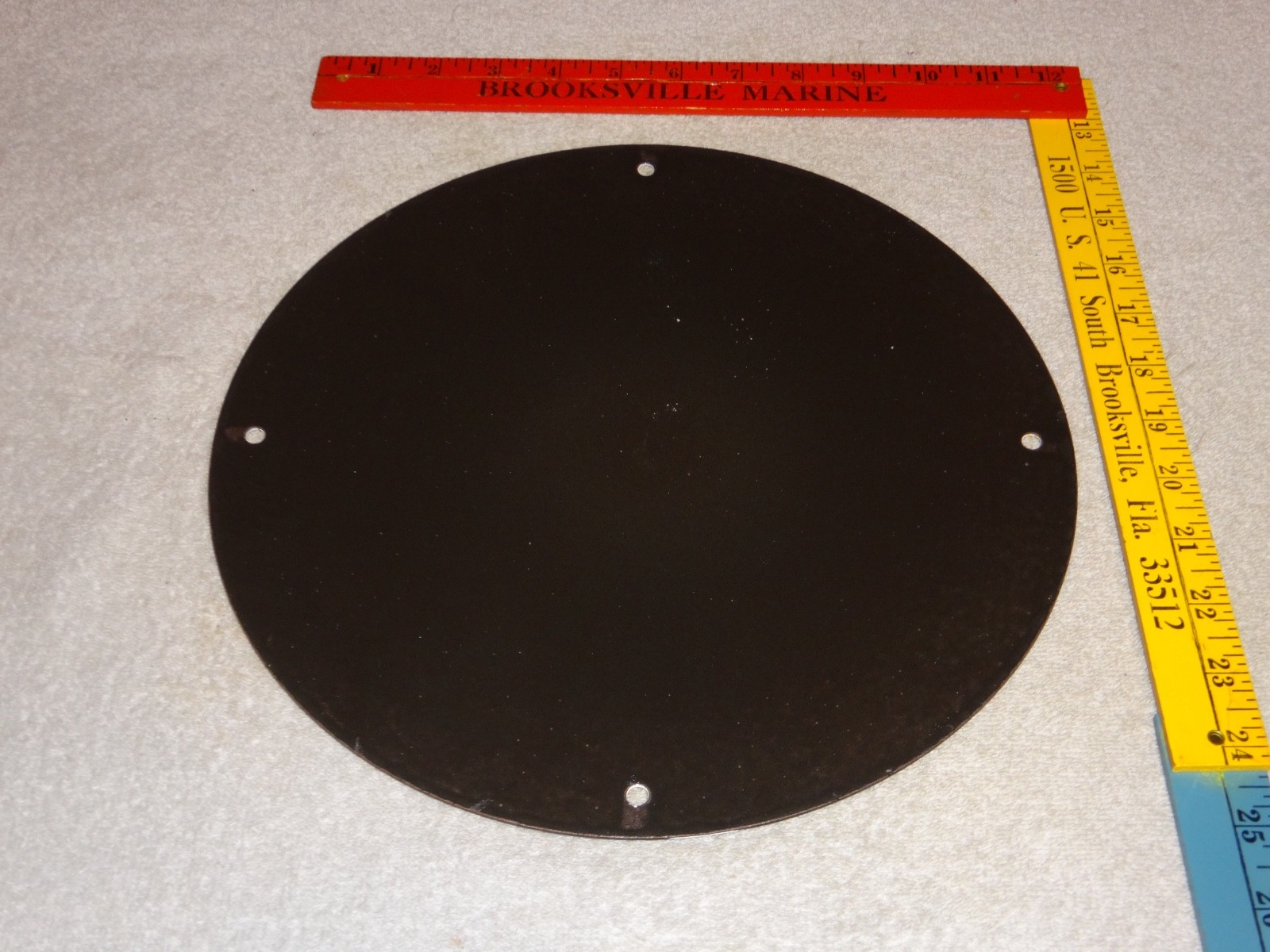 VINTAGE FORD MOTOR CO. JUBILEE LION PORCELAIN METAL CAR TRUCK GASOLINE OIL SIGN!