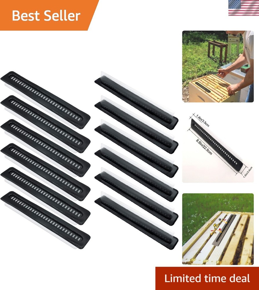 12 Pack Beehive Beekeeping Tools Case - Essential Supplies for Small Hives