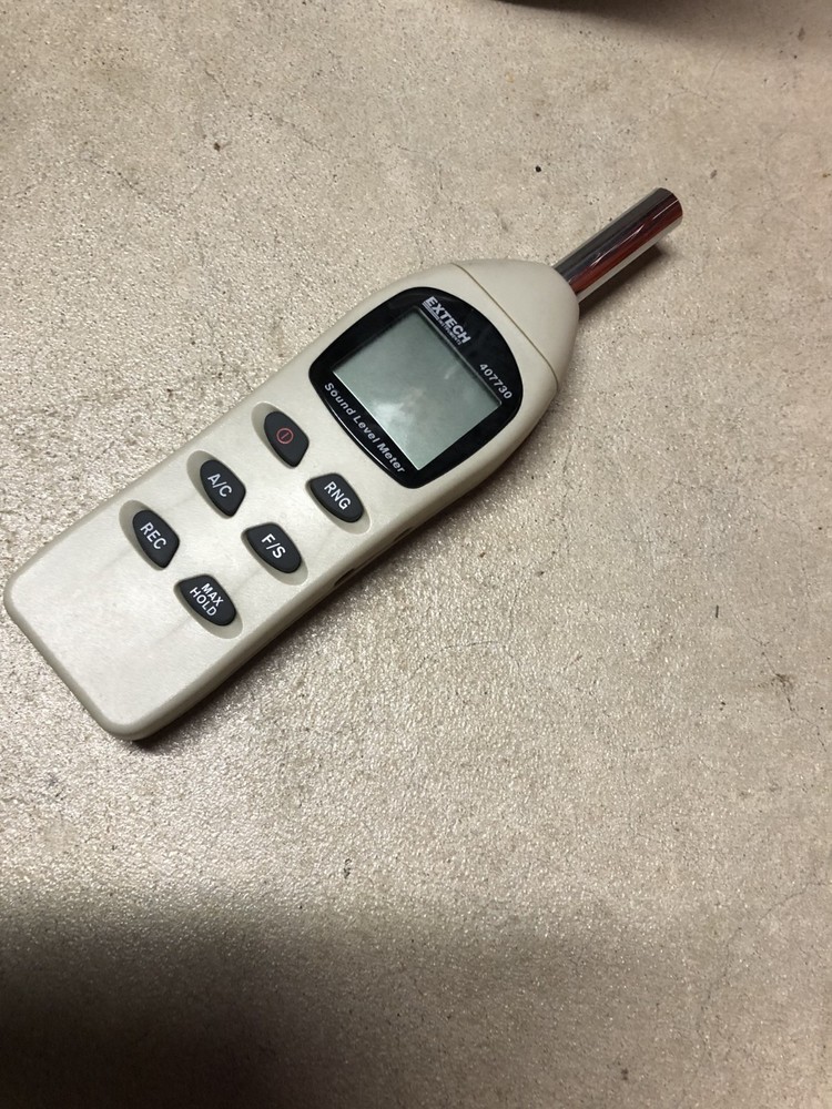 Extech 407730 Digital Sound Level Meter 40-130dB