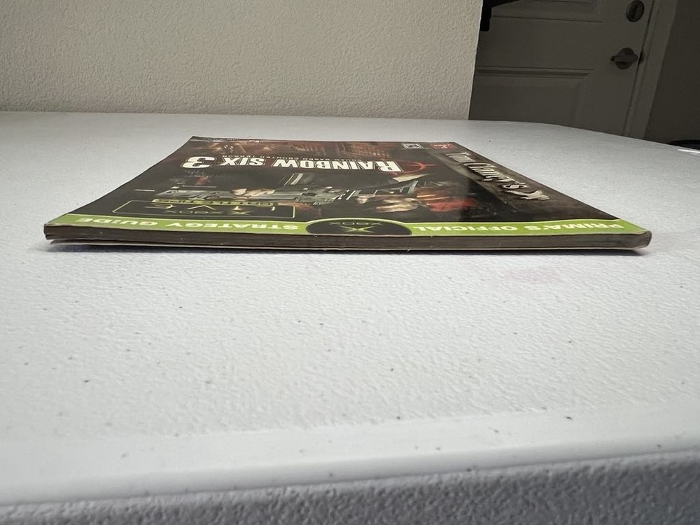New Strategy Guide Rainbow Six 3 for Xbox Game