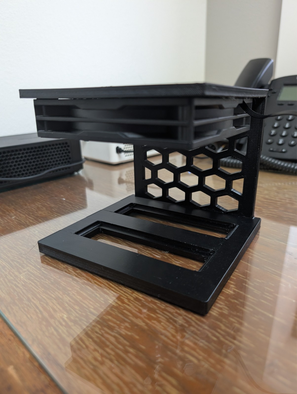 Avalon nano 3 & 3s - 3D Printed Cooling Base for PSU - 120mm Fan Mount