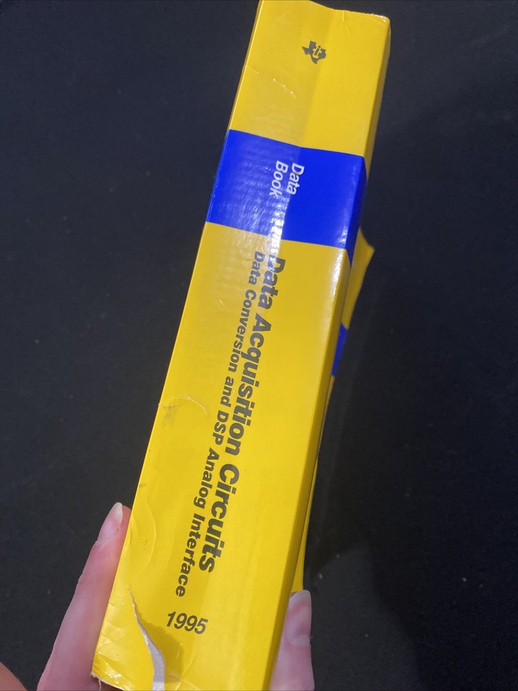 Texas Instruments Data Acquisition Circuits Analog Interface Data Book 1995