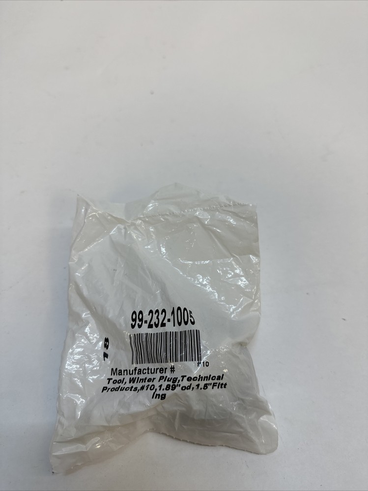 TOOL, WINTERIZING PLUG, 1-1/2" FITTING, PLUG SIZE 10 99-232-1005