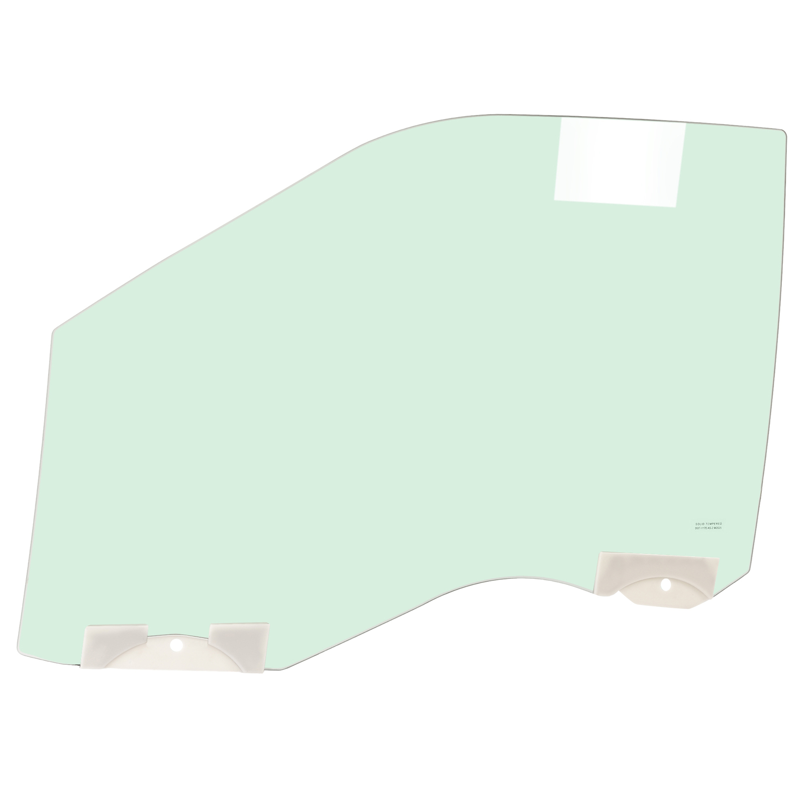 Left Front Door Window Tempered Glass For Ford F150 F250 2015-2024 Driver Side