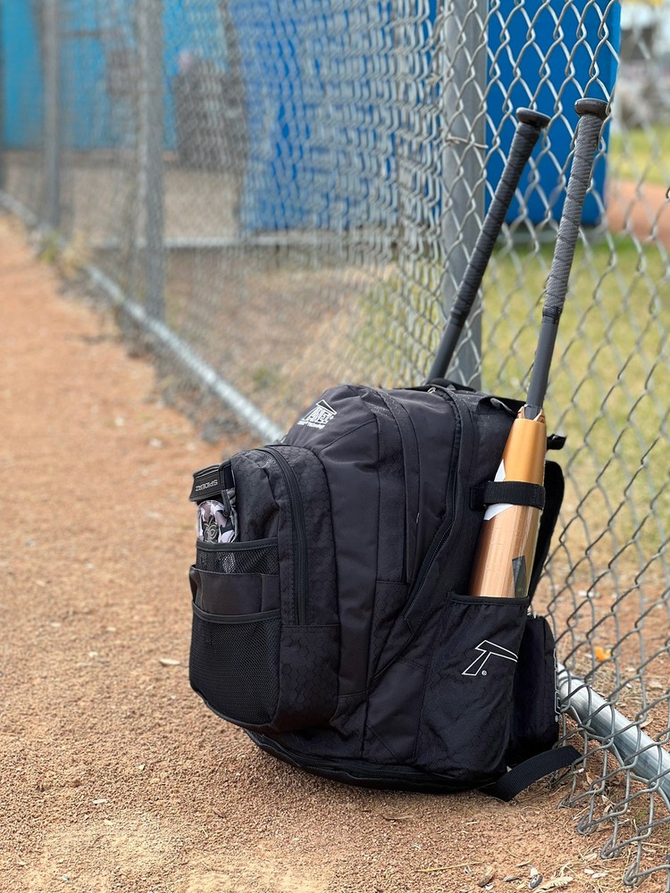 Tanel 360 Bat Pack Baseball/Softball Backpack Bag - Navy