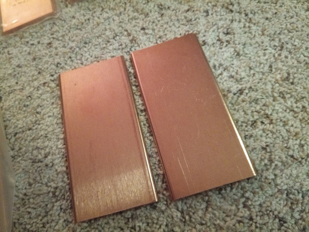 2. 1 Lb .999 Copper Bars