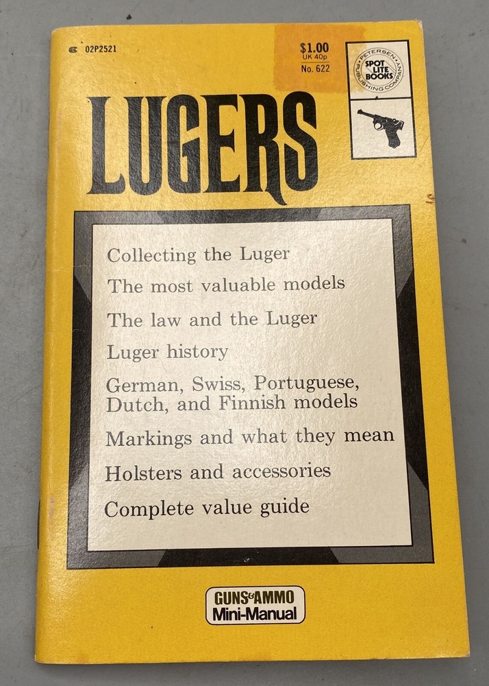 Book - Lugers - Various Models - 64 Pages