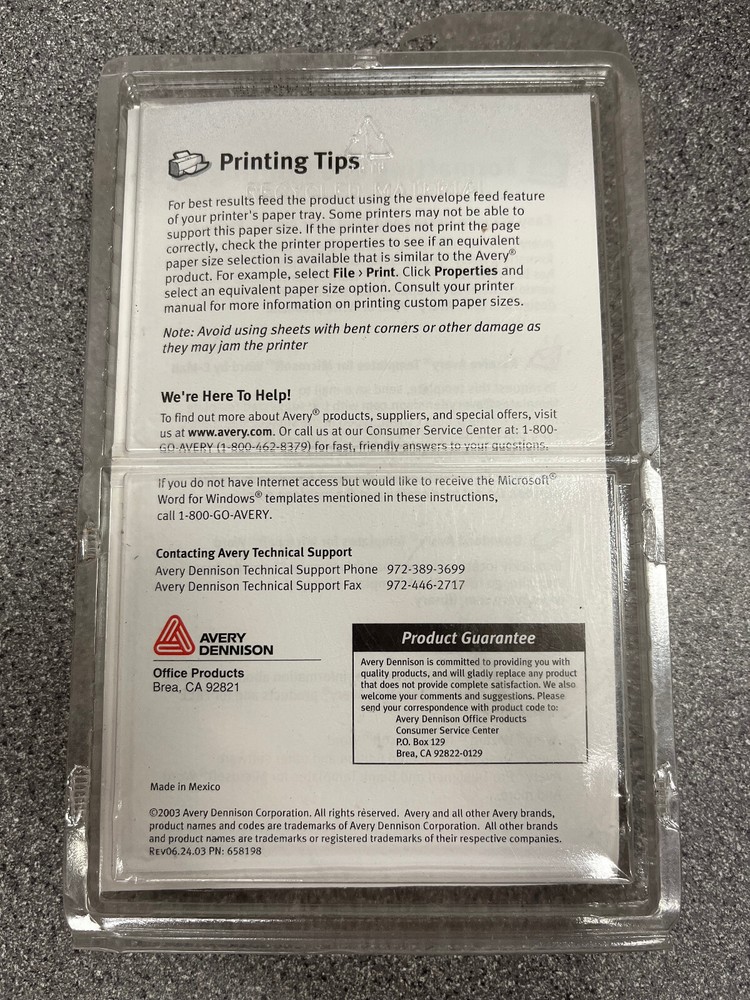 Avery 05469 Print Or Write Color Coding Labels 3/4" Blue 1008/Pack