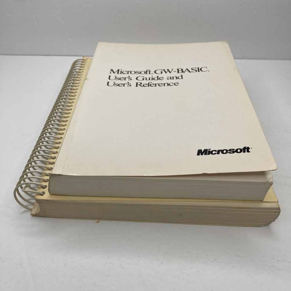 Microsoft GW-Basic User's Guide *PLUS* Using MS-DOS (Rev 3)