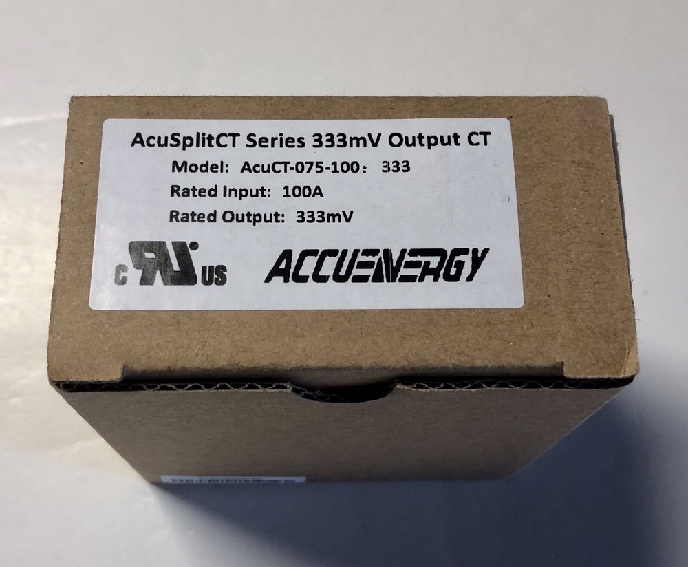 AccuEnergy AcuCT-075-100:333 (Split Core Current Transformer)