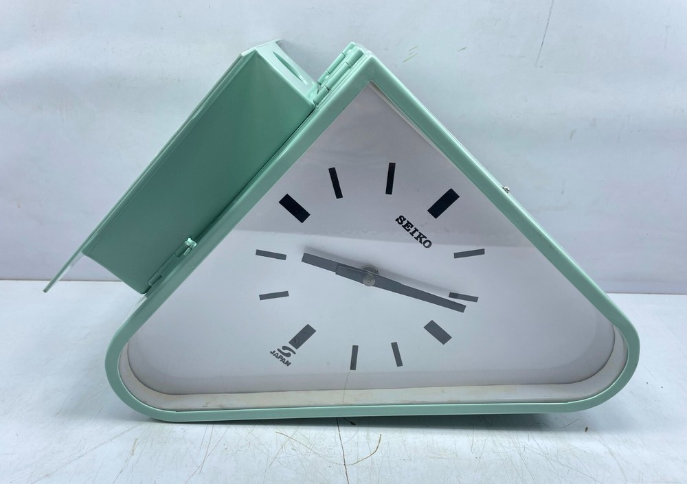 MC-018 Seikosha MC-271 Both Dialer Clock Vintage Triangular Secondary SlaveClock