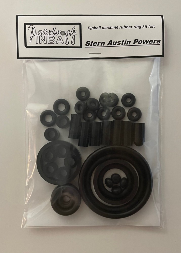 2001 Stern Austin Powers Pinball Machine Rubber Ring Kit