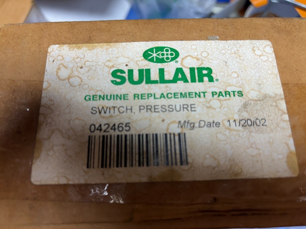 SULLAIR 042465 PRESSURE SWITCH