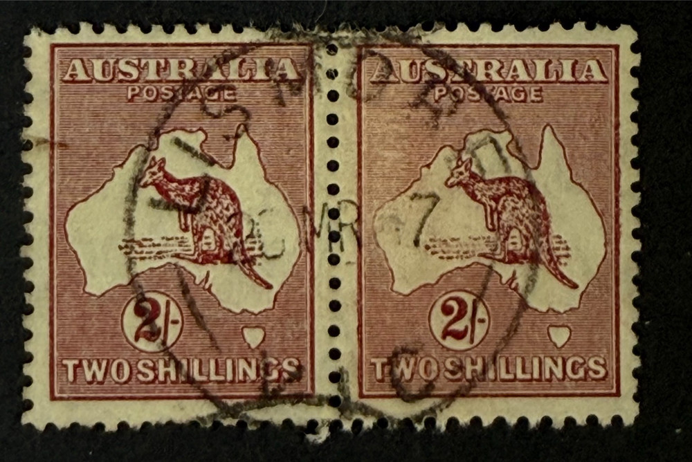 Australia 1945 2 Shilling Pair SG 212 FU (E591)