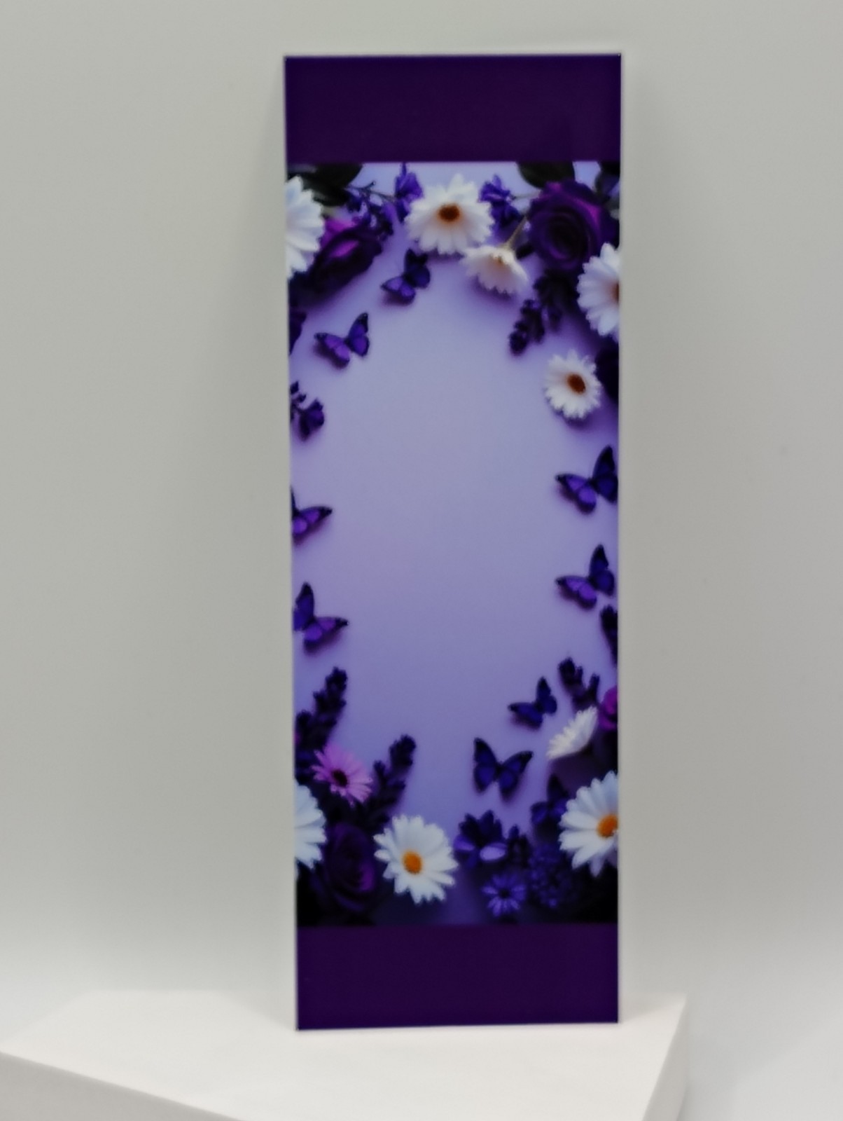 Violet Garden Frame Bookmark