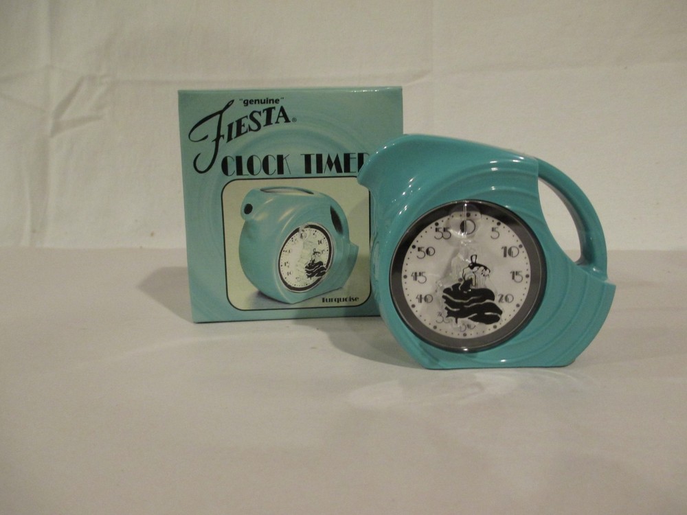 Turquoise Fiesta Clock Timer