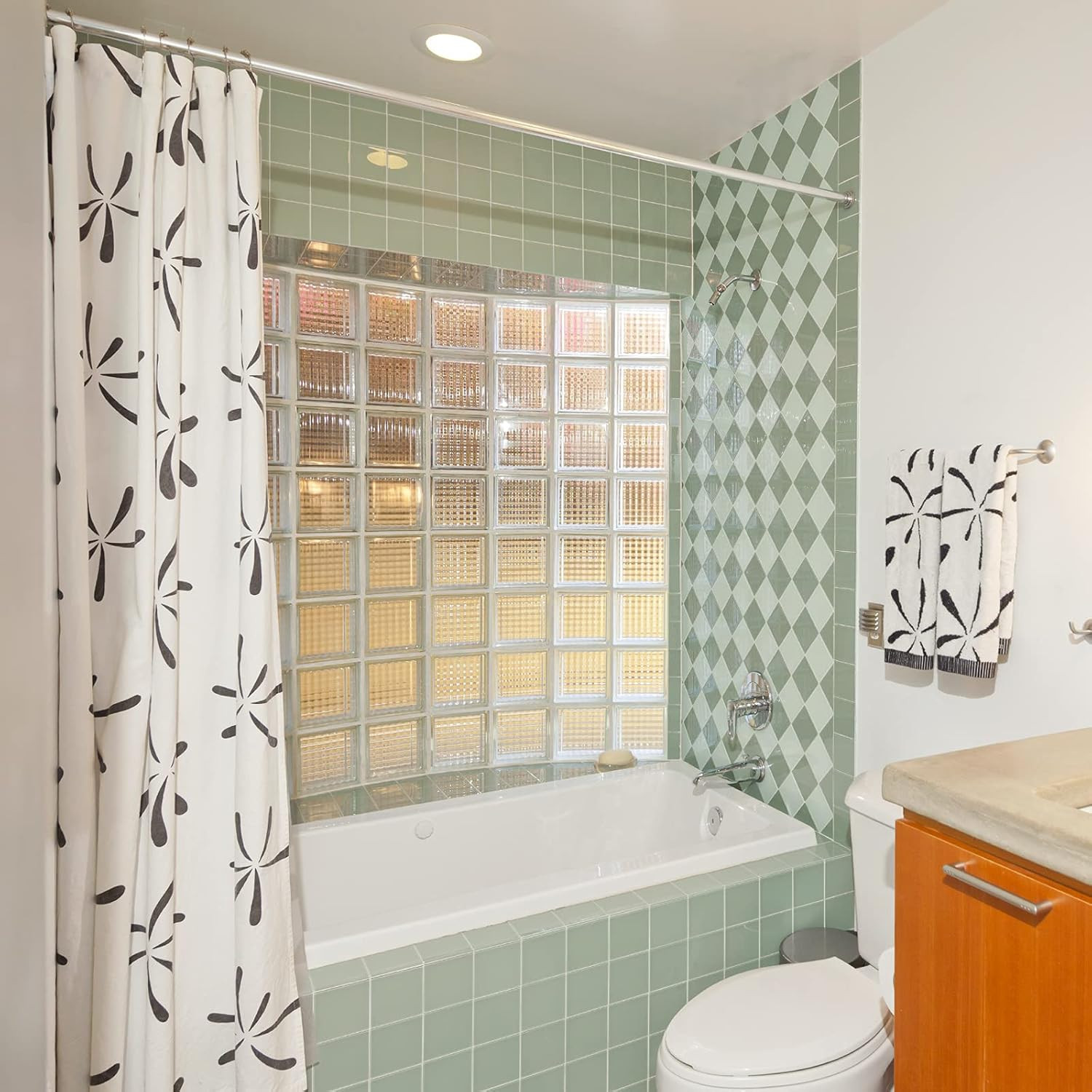 60 Pcs Shower Curtain Track Gliders Hooks Pack of 30 Pieces Hooks and 30 Pieces