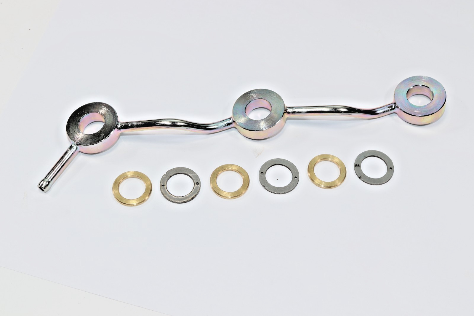 Kawasaki OEM Fuel Injection Nozzle Pipe Kit 32153-1194 w/ Washers & Gaskets