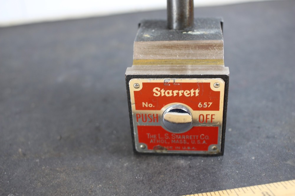 Starrett No.657 Magnetic Indicator Base