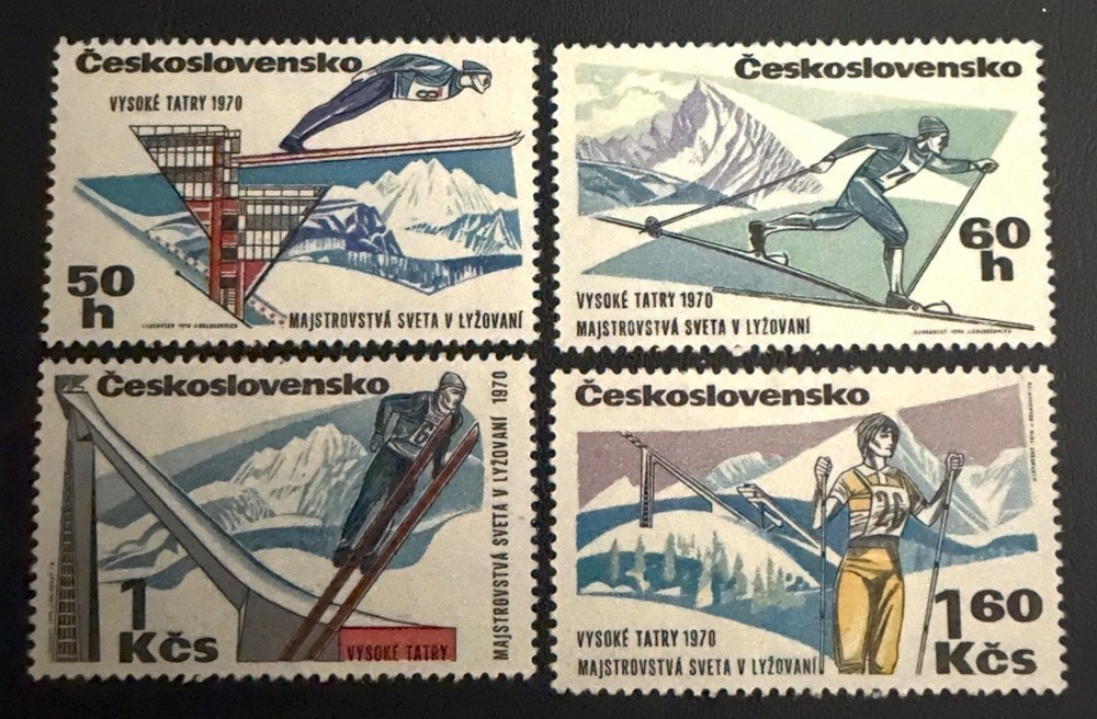 Czecholouakia #1664-1667 MLH-OG