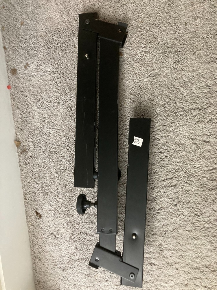 ProLine Adjustable Keyboard Stand Rack Mount Frame Heavy Duty Black