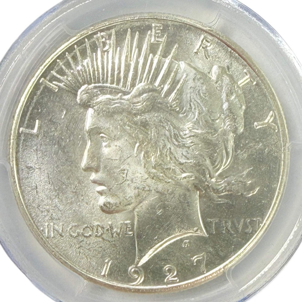 1927-S Peace Silver Dollar PCGS MS63