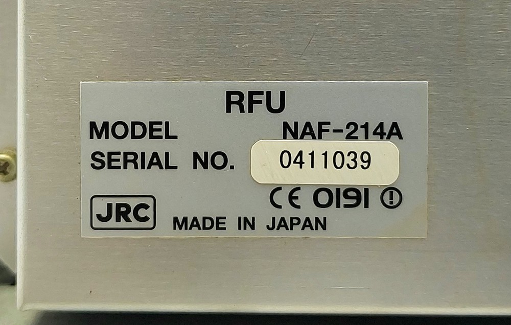 JRC NAF-214A RFU Diplexer CFL-448A