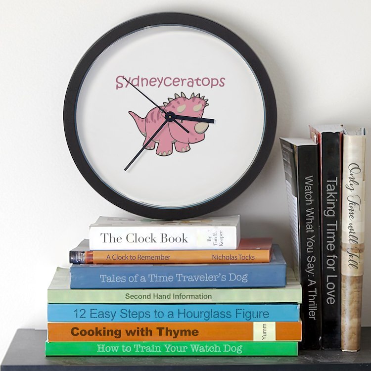 CafePress Sydneyceratops 10" Wall Clock (232018496)