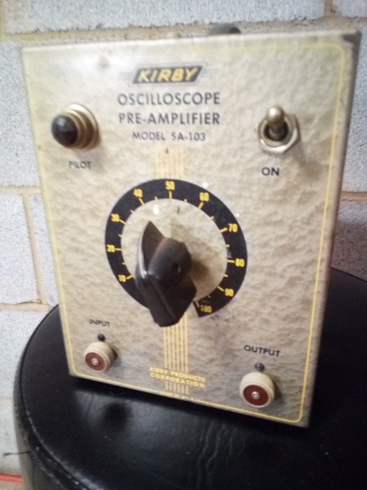 Kirby Oscilloscope Pre Amplifier SA-103