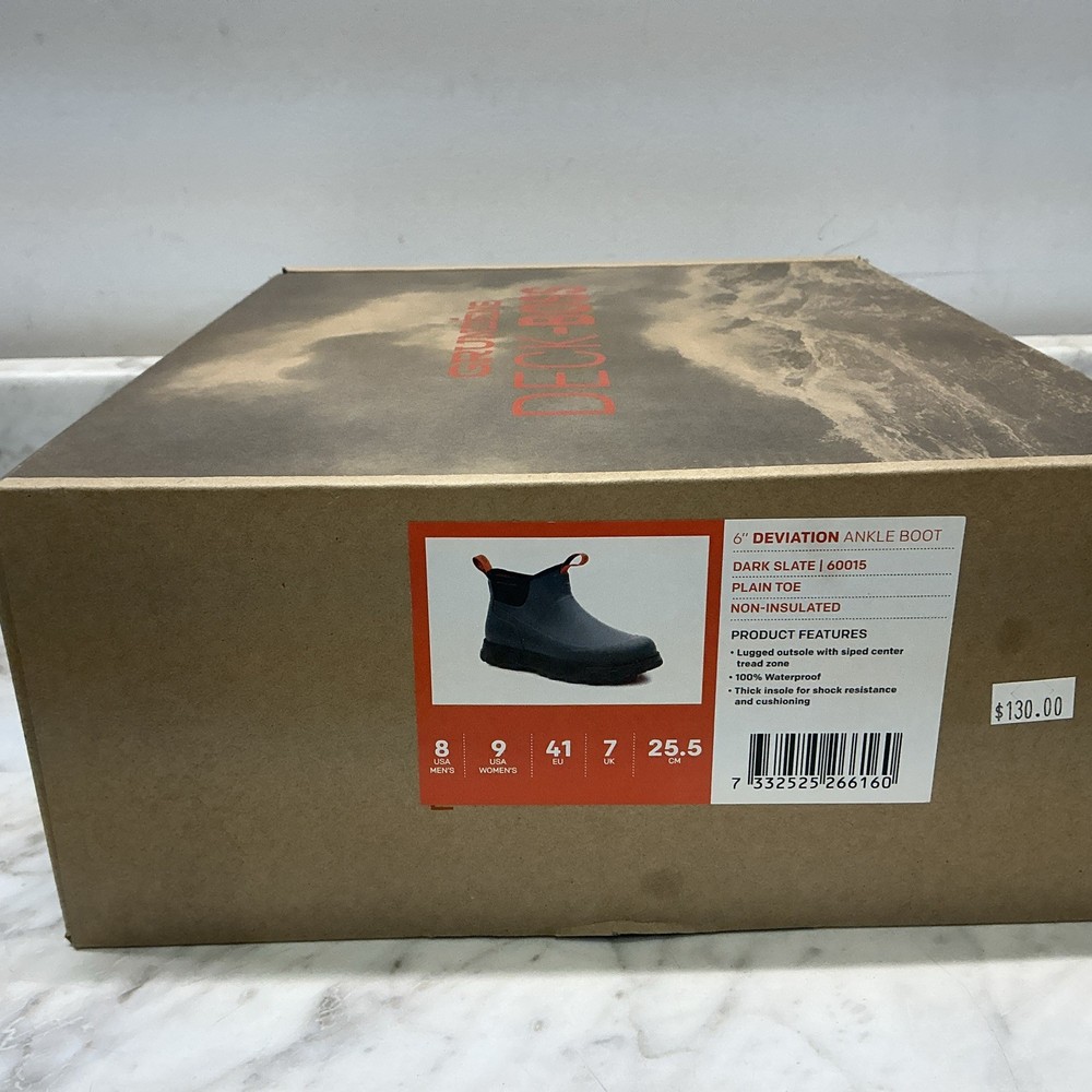 Grundens 6” Deviation Ankle Boot “Dark Slate”